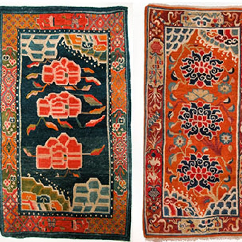 Hand-Knotted Wool Rug, Norbu Medallion